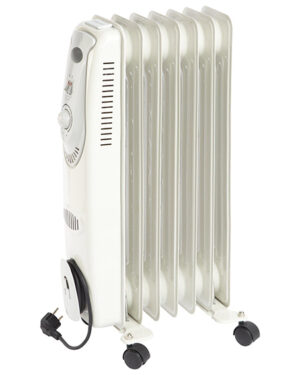 Olju radiatorur, 7 ribbur - 1500W