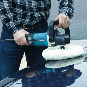 Makita polerimaskina, 180mm - 1200W (9237CB) - Image 2