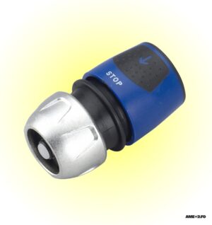 Adano slangukobling við stop blá 1/2", 3/4" & 5/8"