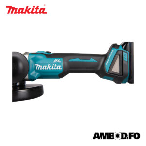 Makita vinkulslípari, 18V - 125mm (DGA506Z) - Image 2