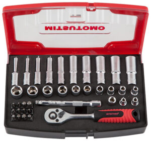 Mitsutomo topplyklasett 1/4" - 37 deilir