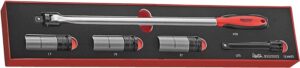 Teng Tools hjólmøtrik toppasett 5 deilir - TEXW05