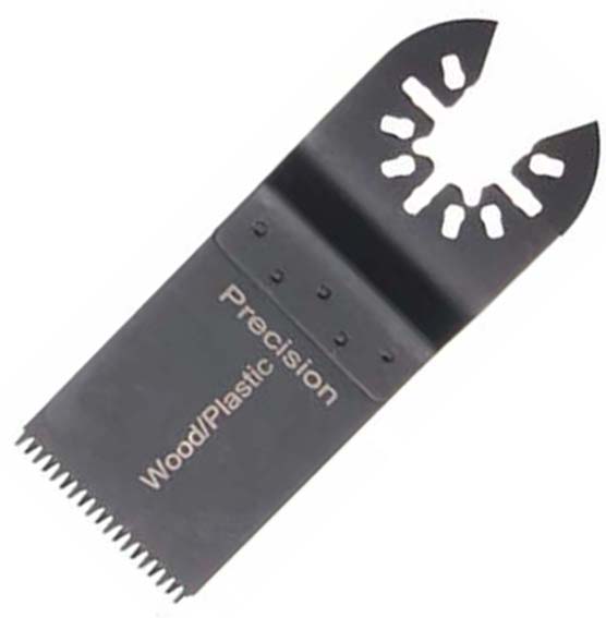 Multicutter klinga opin til træ/plast, grovar tenn - 35x40mm
