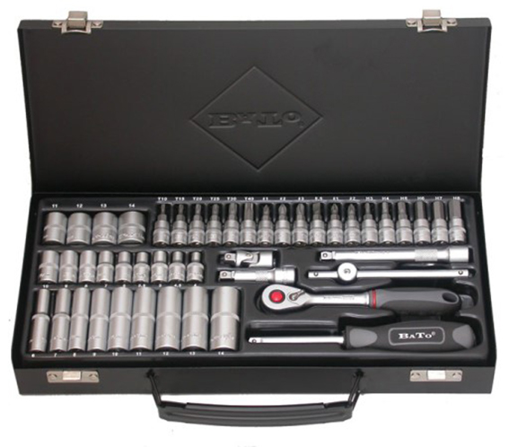 Bato Topplyklasett 1/4″, 4-14Mm