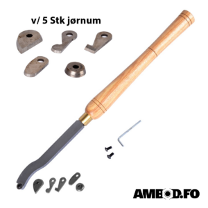 Dreyijarn við útskiftandi jørnum/spíss (20-445-205)