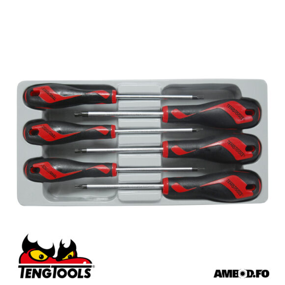 Teng Tools skrúvublaðsett 6 deilir - MD906N1