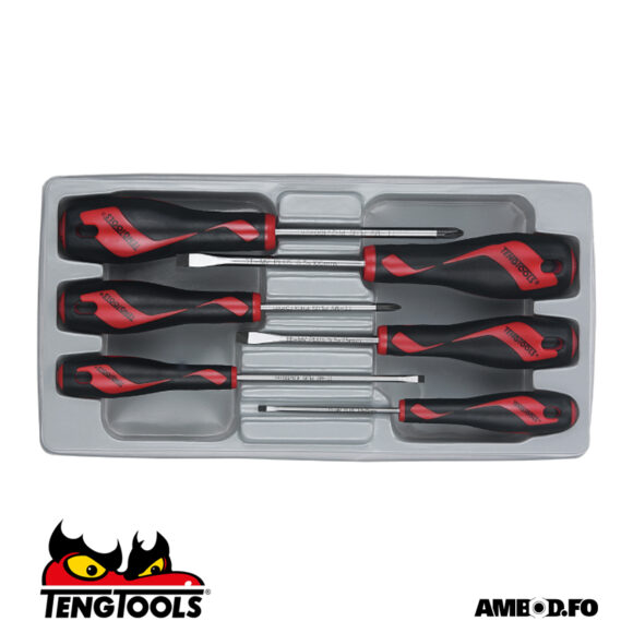 Teng Tools skrúvublaðsett 6 deilir - MD906N3