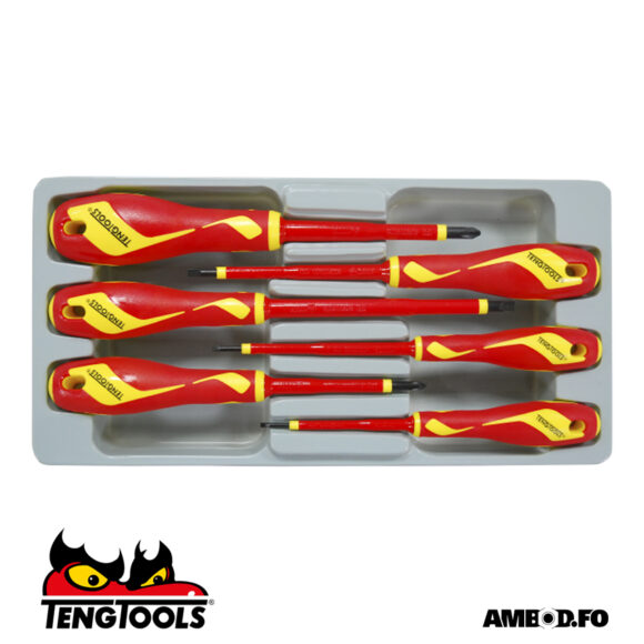 Teng Tools skrúvublaðsett 6 deilir 1000V - MDV906N