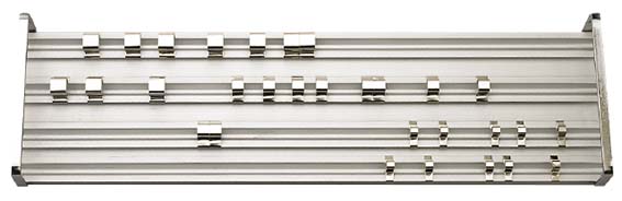 Pláta við clips til toppar 1/4",3/8" og 1/2" 450mm - til Teng Tools amboðsvegg
