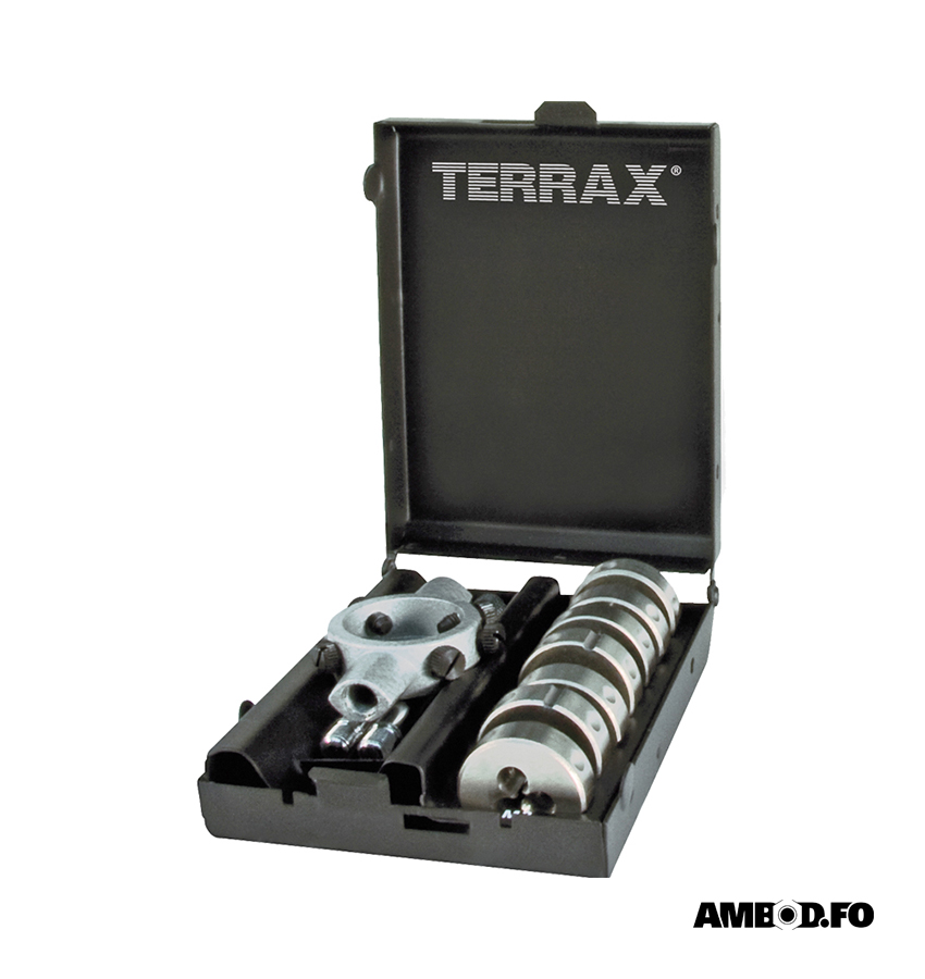 Terrax gevind skeribakkasett - M3-M12