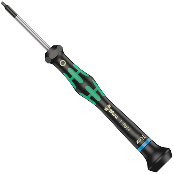 Wera skrúvublað til elektronikk o.a. - micro 2054 unbrako 1,5mm
