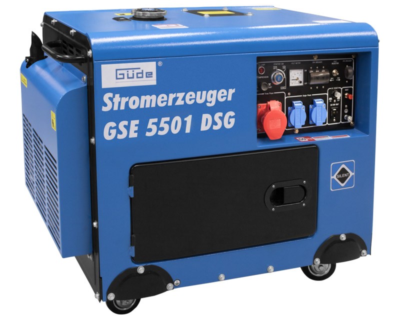 Gude “Stillur” 5000W Generatorur Diesel (Útgingin)