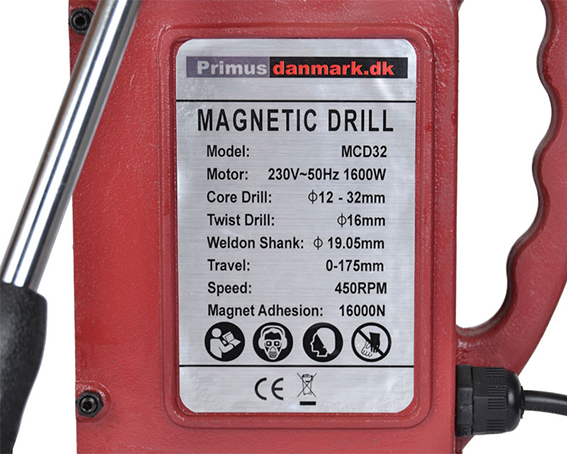 Weldon magnetborimaskina MCD32 - 1600W (MCD32) - Image 4