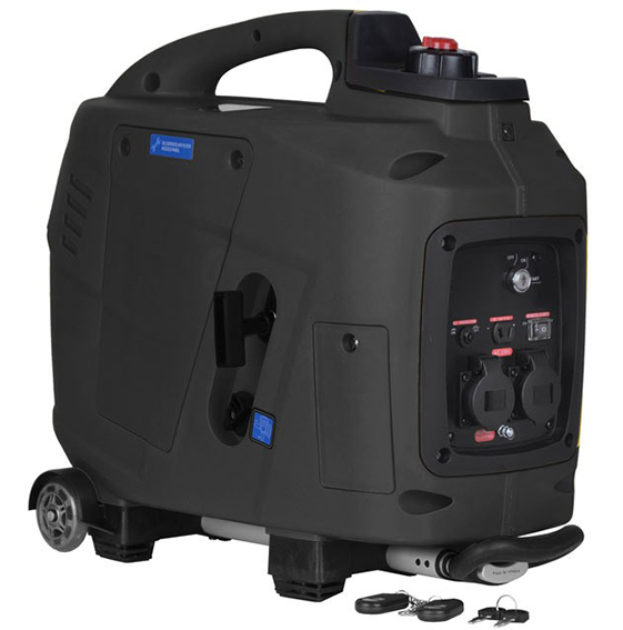 Eminent talgiltur inverter generator (stillur) LCD display, elstart og trolly - 2500W (2600-ER) (ÚTGINGIN) - Image 2