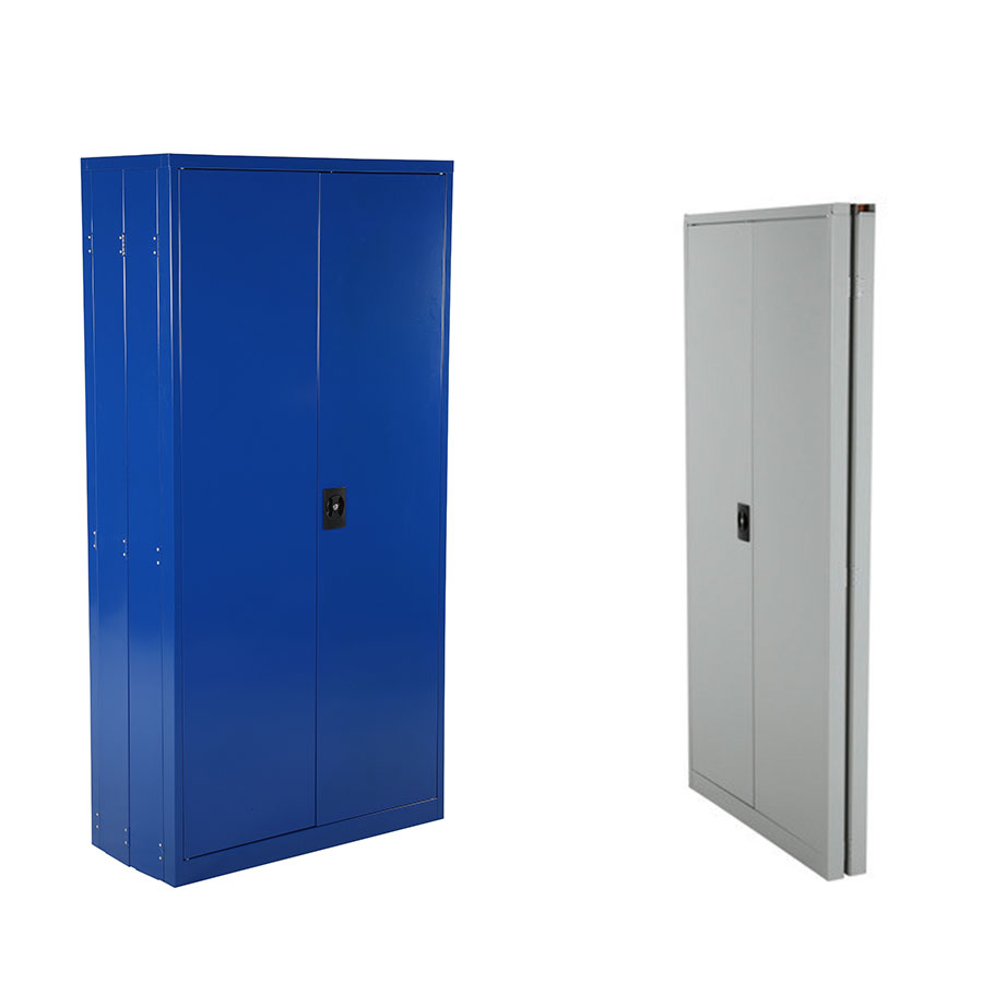 Amboðs/kemiskáp sum kan foldast HxBxD: 1800 x 900 x 400 mm.