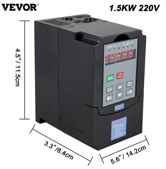 Frekvens umformari 1,5KW