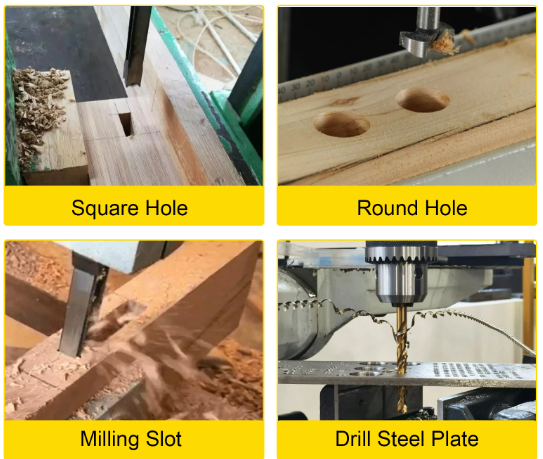 Soylu/stemm borimaskina til fýrakanta hol 550W - Image 4