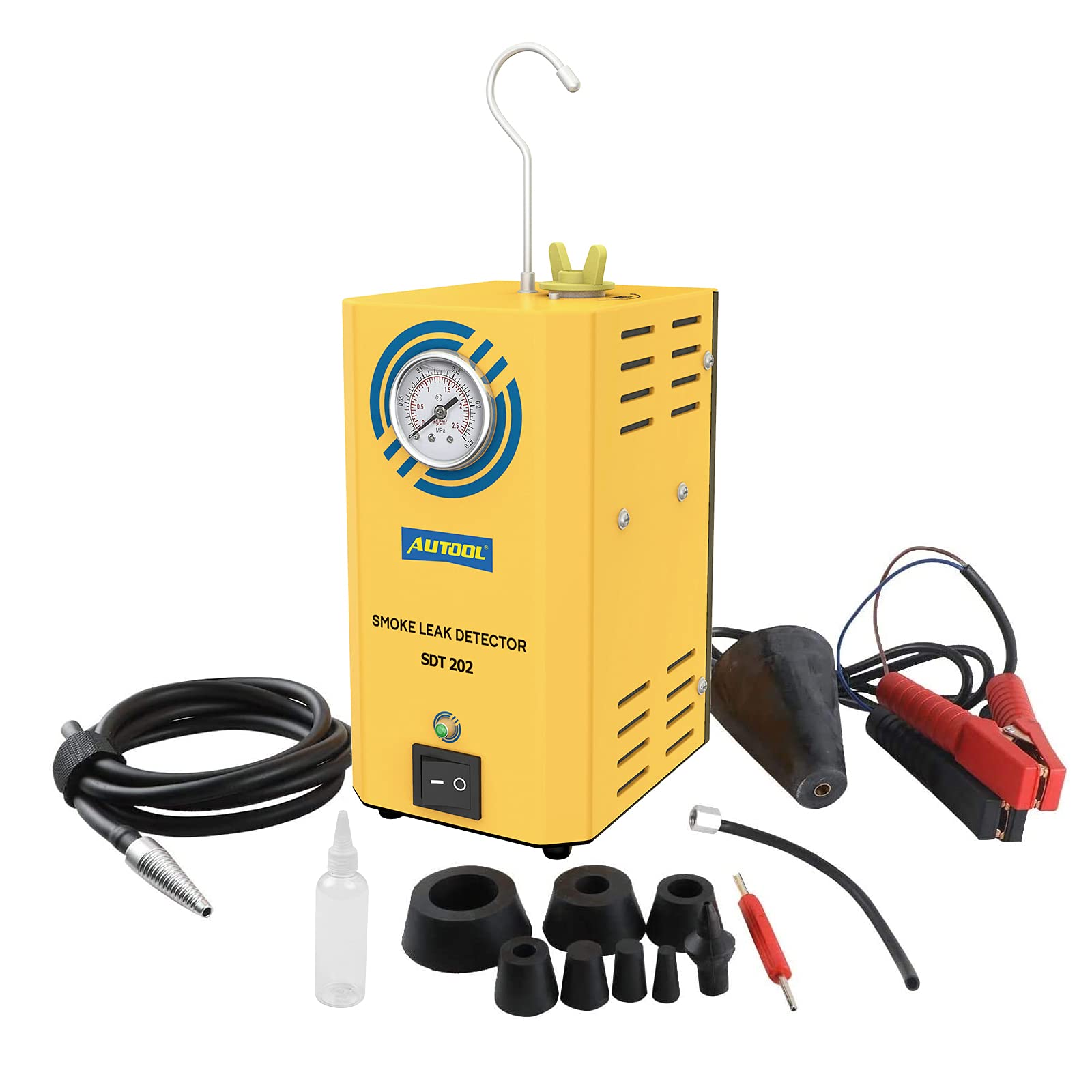 Royk maskina til bil testing