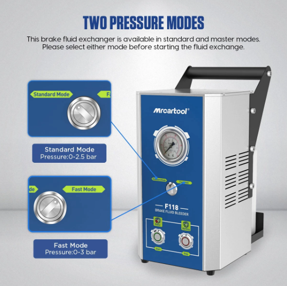 Maskina til at skifta bremsu olju - Image 5