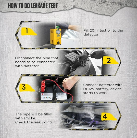 Royk maskina til bil testing - Image 4