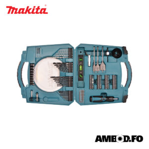Makita bor/bitsett - 100 deilir (D-42036)