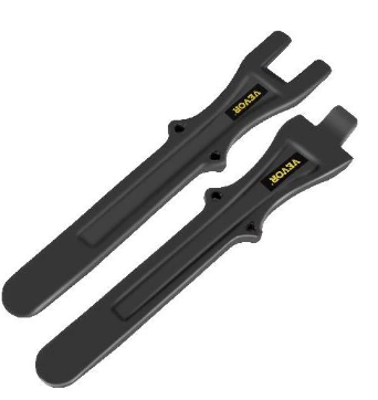 Dekkjarnsett 2 stk - 28cm