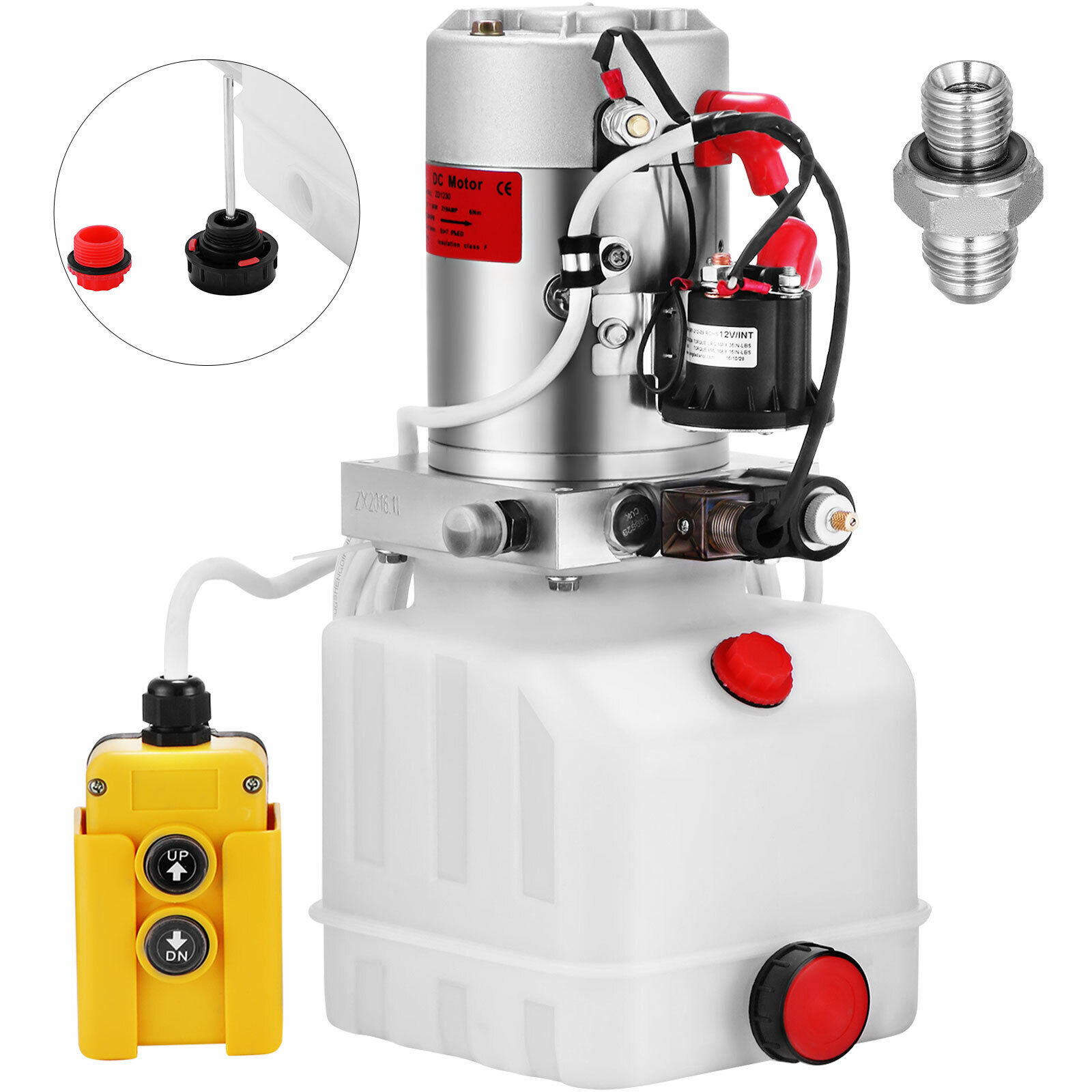 Hydraulik pumpa einkult virkandi power pack 4L tanga 12V