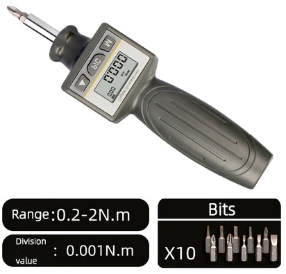 Moment skrúvublað - 0,4-4Nm