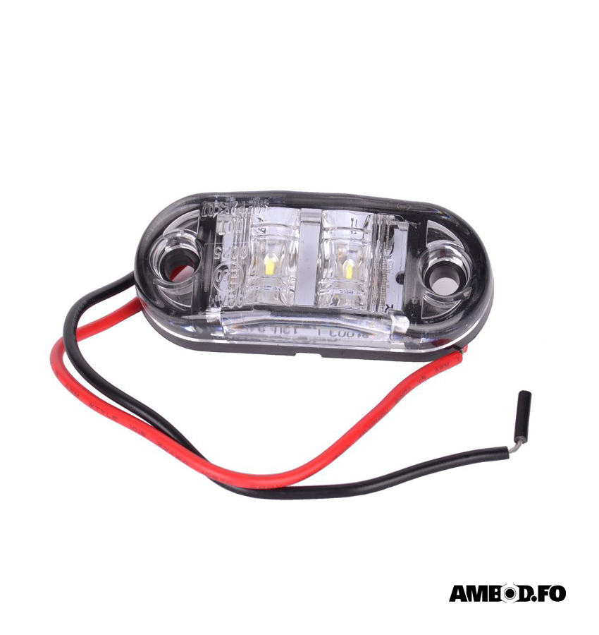 LED positiónsljós til viðfestisvogn, campingvogn o.a. - 12/24V (CA6095A) - Image 3