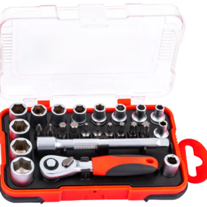 Mini topplyklasett 1/4" - 25 deilir