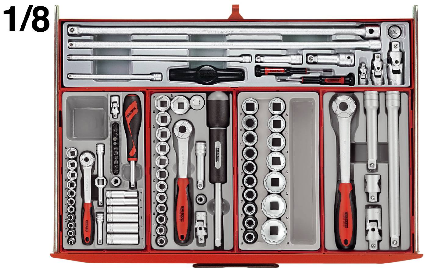 Teng Tools amboðsvognur við 546 deilum - TCMM546N - Image 9