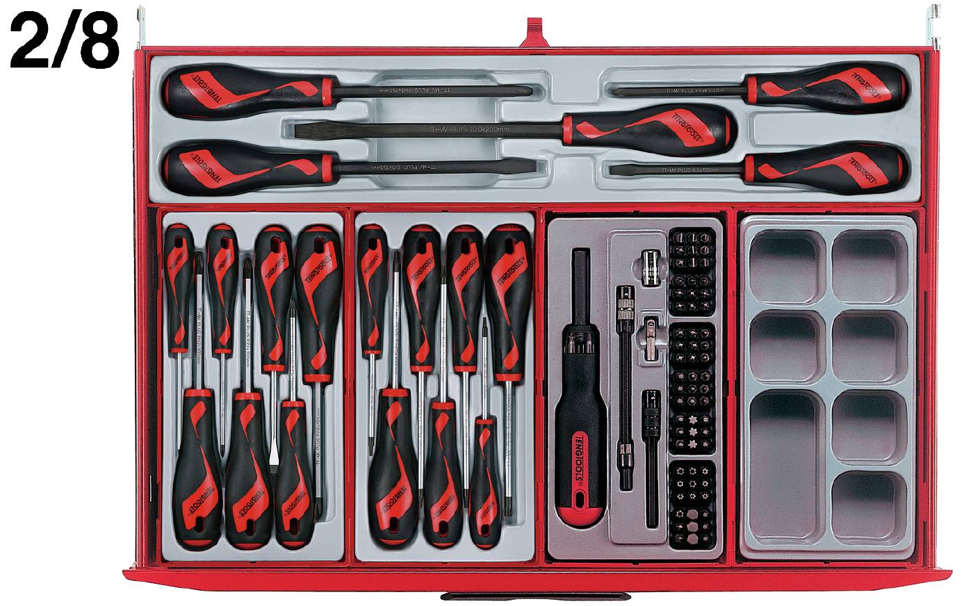 Teng Tools amboðsvognur við 546 deilum - TCMM546N - Image 8
