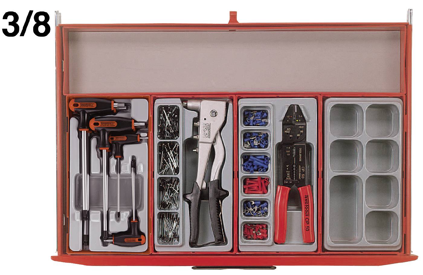 Teng Tools amboðsvognur við 546 deilum - TCMM546N - Image 7