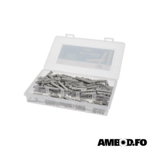 Primax nylonplugs sortiment, universal  6-8-10mm