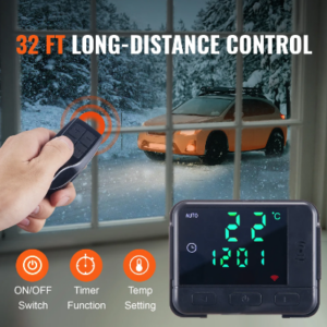 Oljufýring 5KW 12V diesel við fjarðstýring og bluetooth - Image 4