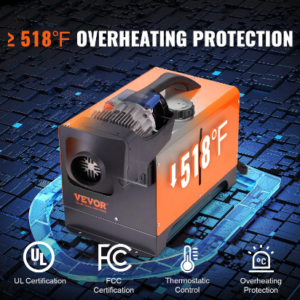 Oljufýring 5KW 12V diesel við fjarðstýring og bluetooth - Image 2