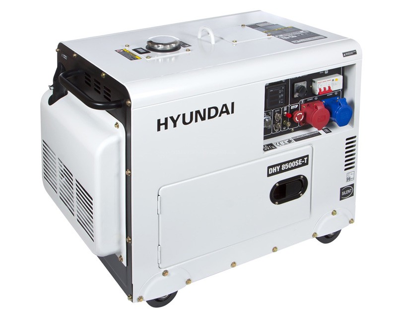 HYUNDAI diesel generatorur 7000W "stillur"
