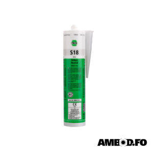 Reca S18 silikon, hvítt - 310ml
