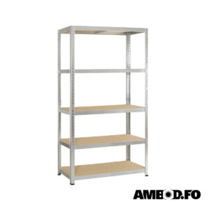 Ironside stálreol, 300kg. pr. hill - 200x100x40cm