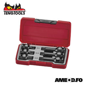 Teng Tools T9206 kraftbits sett, XZN - 1/2"