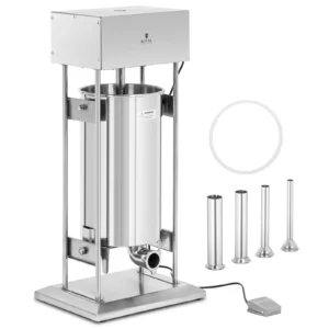Pølsestopper - 25 l - elektrisk - inkl. 4 pølsetragte - Royal Catering