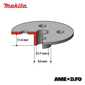 Makita kopiringur - 10mm - Image 2
