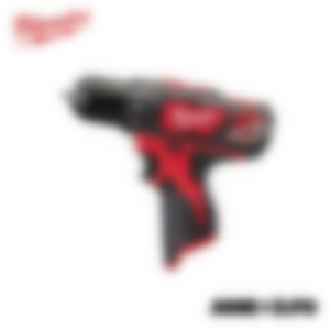 Milwaukee M12 BDD-0 skrúvumaskina - 12V