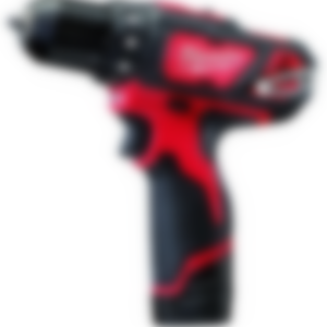 Milwaukee M12 BDD-202C skrúvumaskina við 2x 2,0Ah og løðara