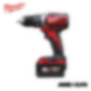 Milwaukee M18 BDD-402C skrúvumaskina við 2x4.0Ah battaríum og løðara
