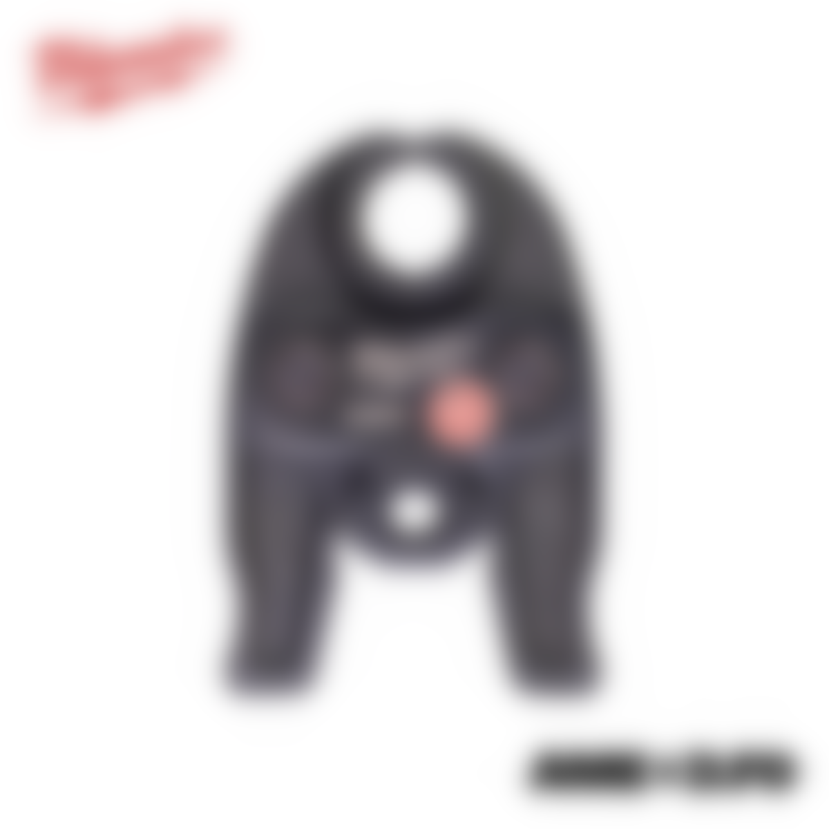 Milwaukee U kjaftur pressuamboð/tong, alupex - 25mm