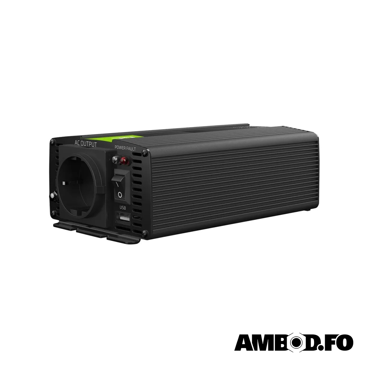GC 12V orkuvendari, DC til AC - 2000W