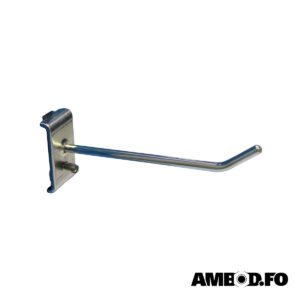 Krókur til amboðsplátu - 100x4mm
