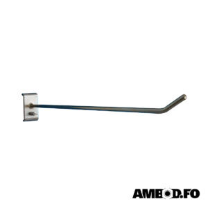 Krókur til amboðsplátu - 200x4mm