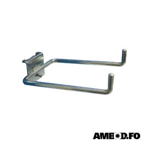 Krókur til amboðsplátu 90gr., dupultur - 110x80x6mm